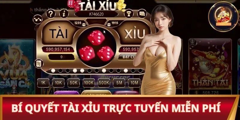 Bí quyết tài xỉu trực tuyến miễn phí cho tân binh