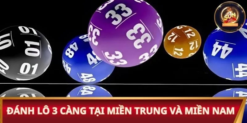 Đánh lô 3 càng tại miền Trung và miền Nam