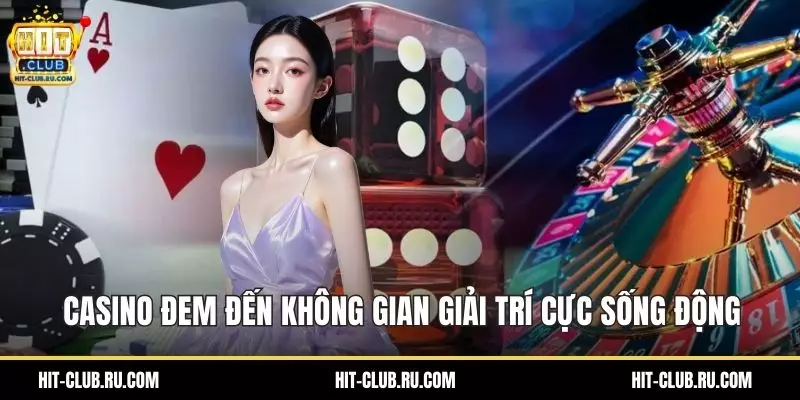 Giới Thiệu Hitclub – Hành Trình Xây Dựng Sân Chơi Giải Trí Casino đem đến không gian giải trí cực sống động